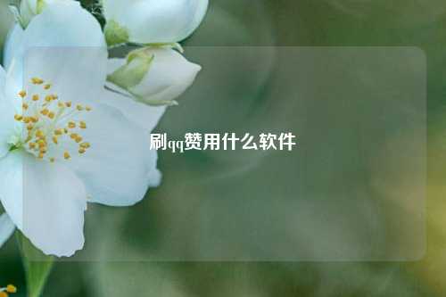刷qq赞用什么软件